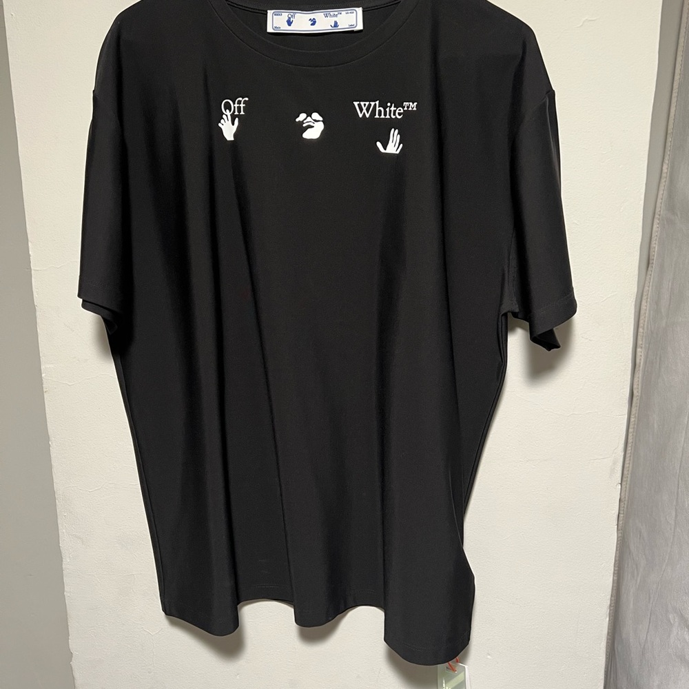 Off- White logo tee